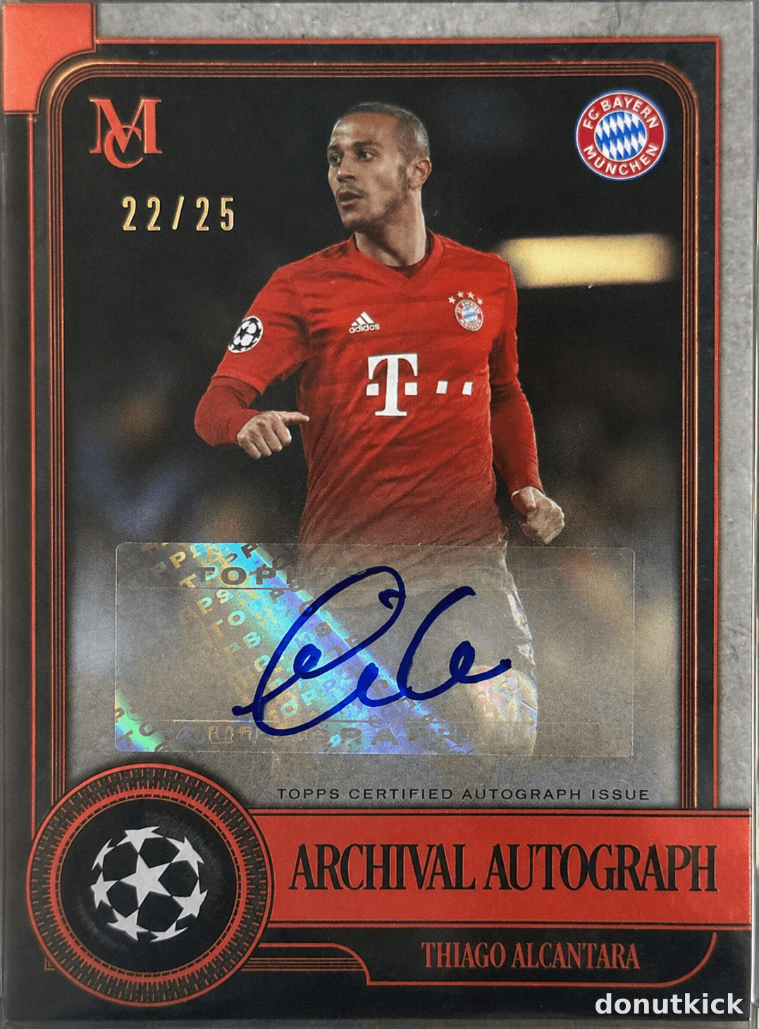 2019-20 Topps Museum Collection UEFA Champions League