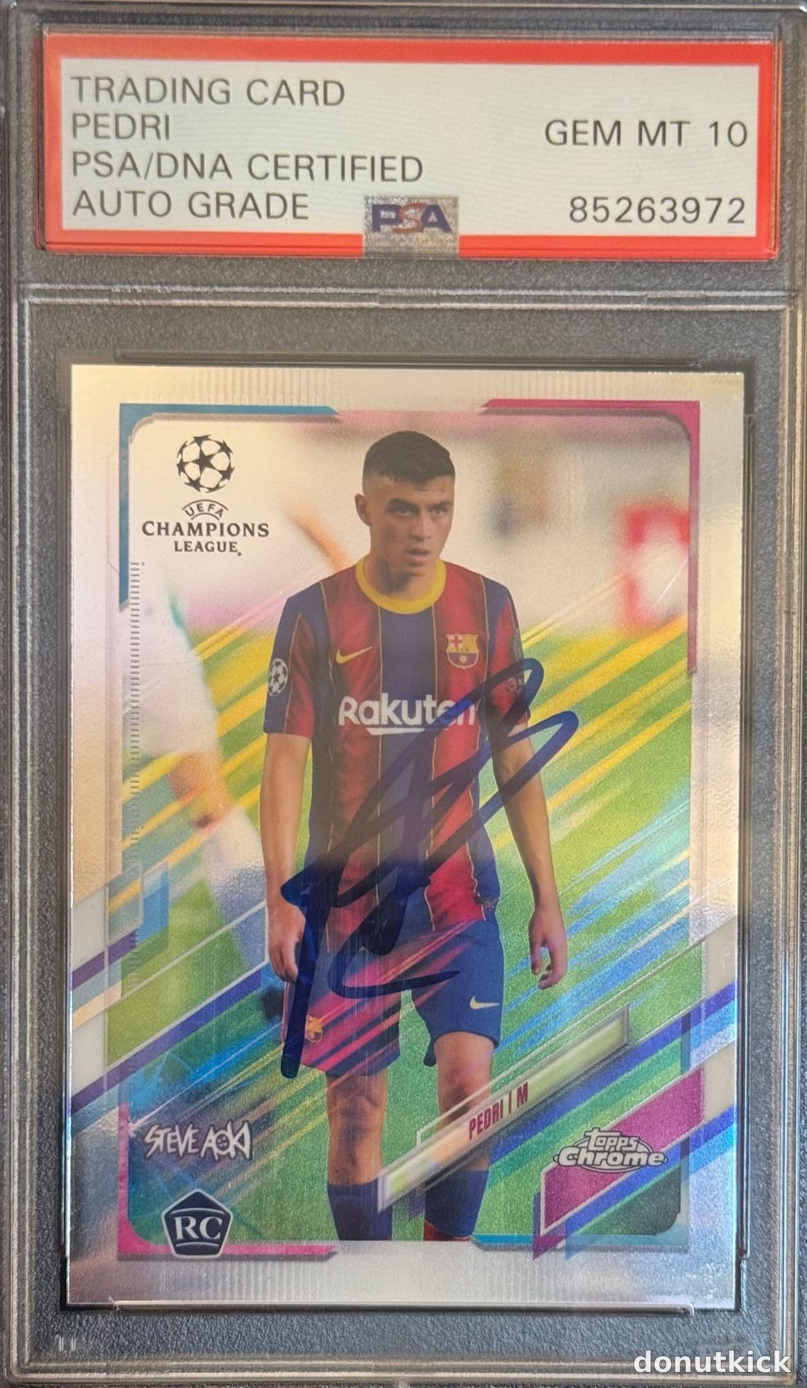2020-21 Topps Chrome UEFA Champions League Rookie Card(RC)