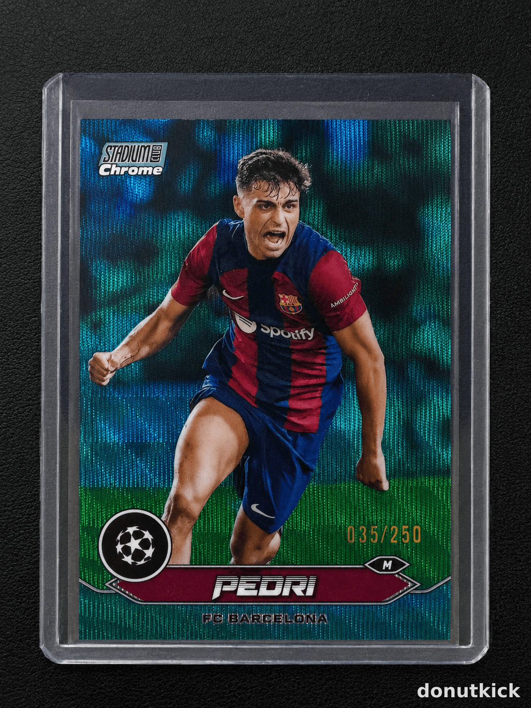 2023-24 Topps Stadium Club Chrome UEFA Club Competitions Base Parallel