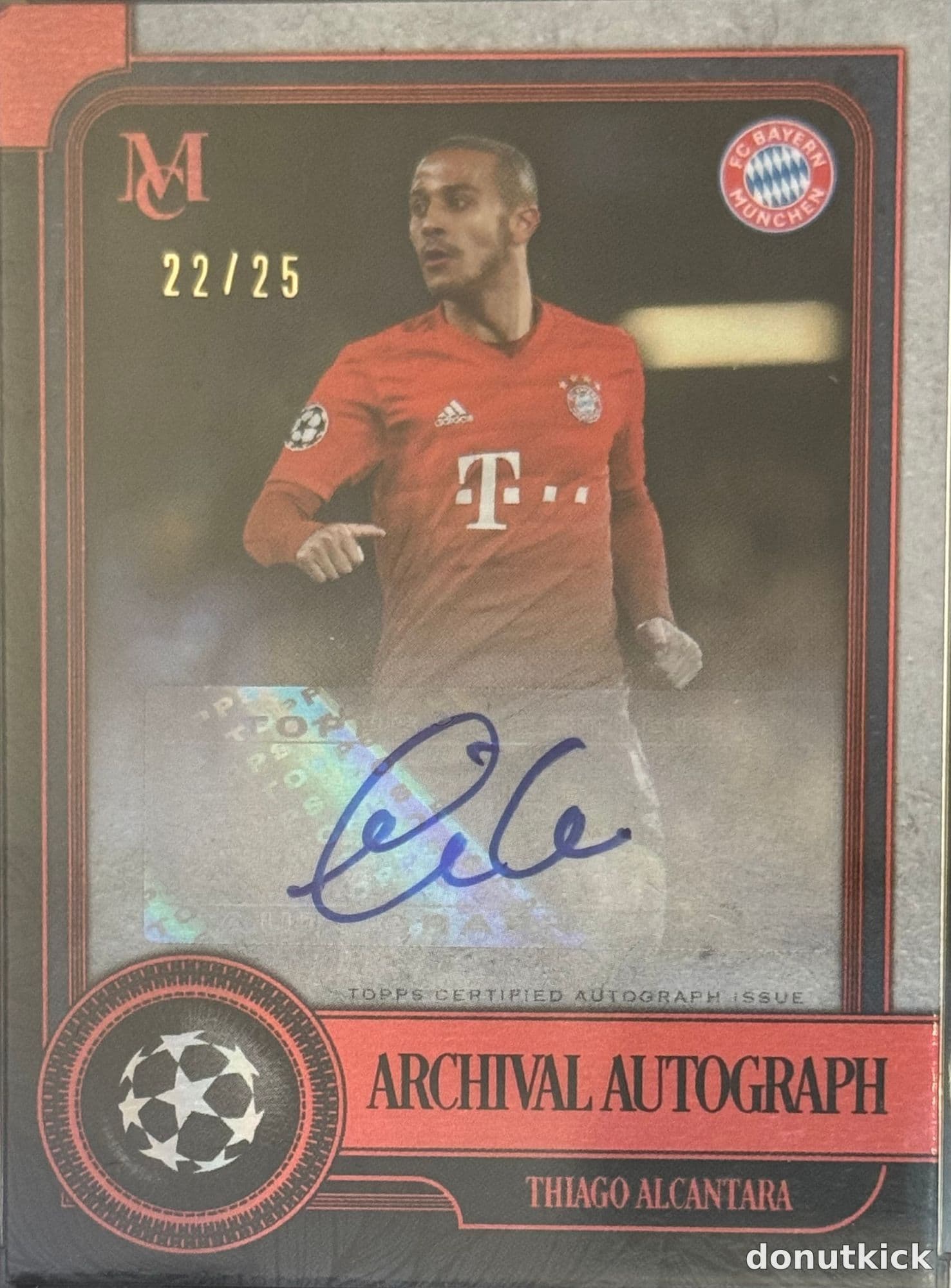 2019-20 Topps Museum Collection UEFA Champions League