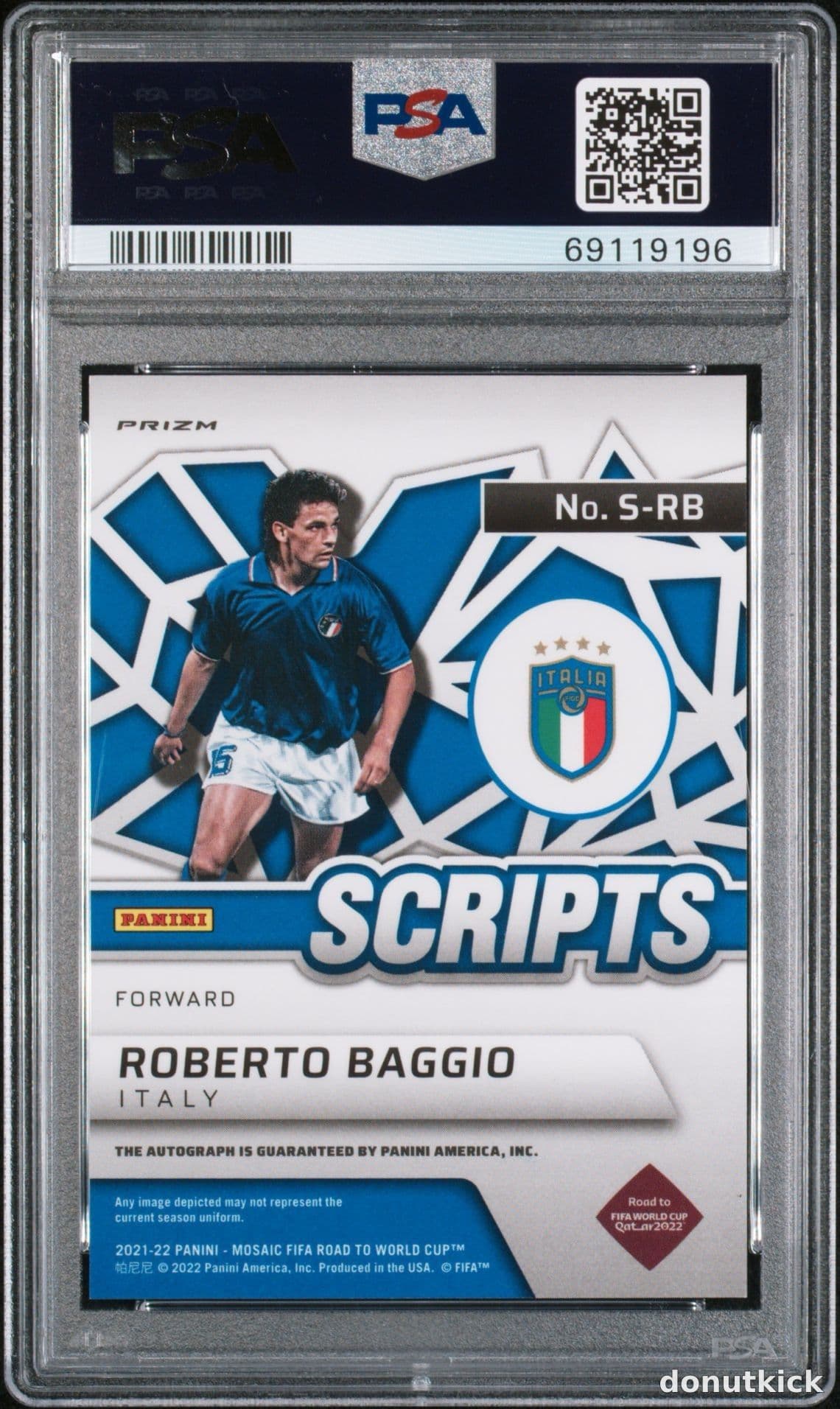 2021-2022 PANINI MOSAIC FIFA ROAD TO WORLD CUP SCRIPTS MOSAIC AUTOGRAPHS