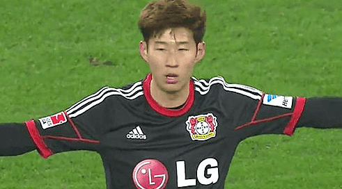 13-14 레버쿠젠 홈 손흥민 실착사진