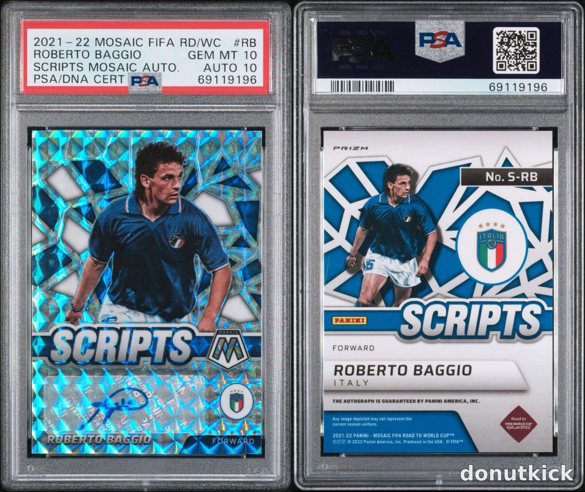 2021-2022 PANINI MOSAIC FIFA ROAD TO WORLD CUP SCRIPTS MOSAIC AUTOGRAPHS