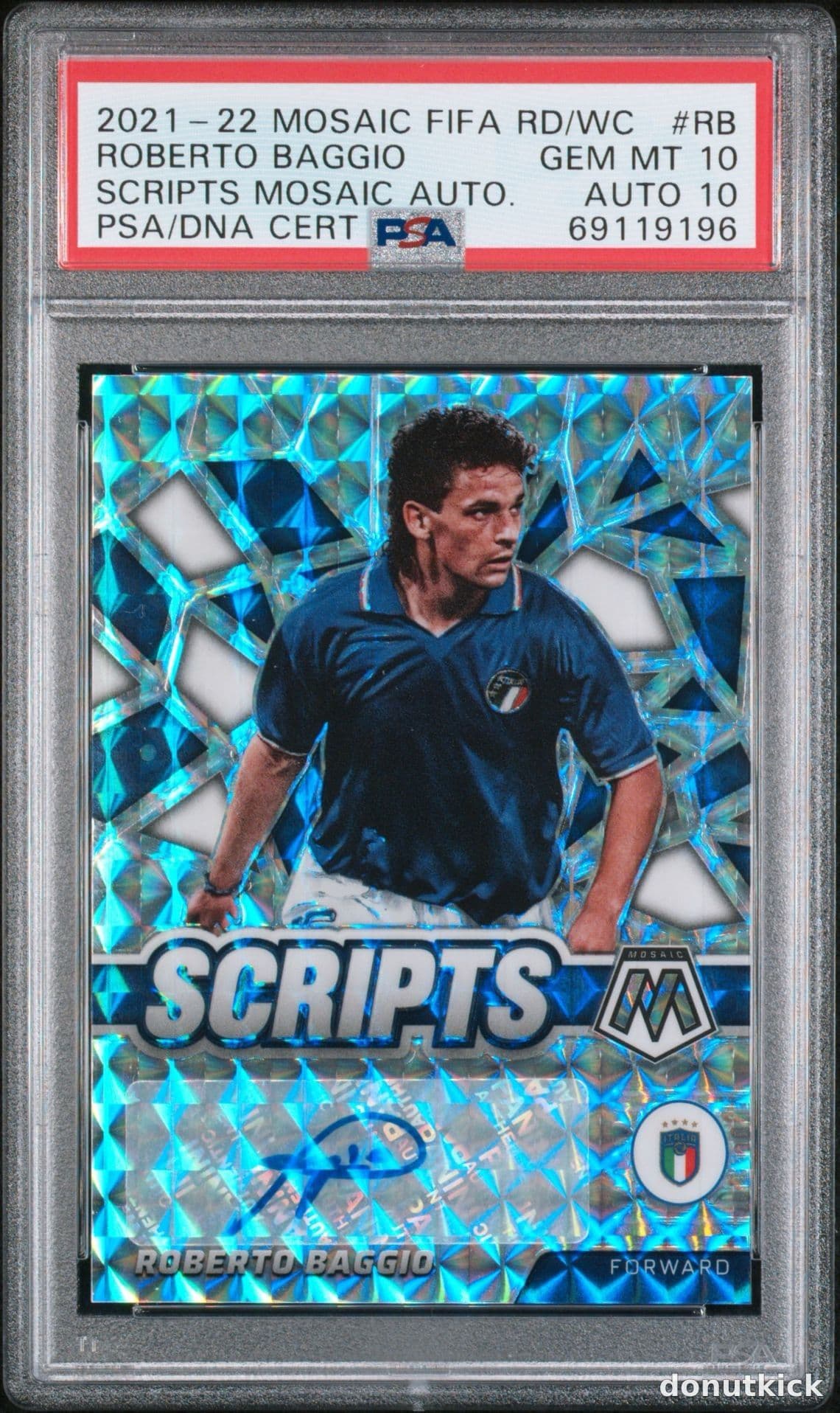 2021-2022 PANINI MOSAIC FIFA ROAD TO WORLD CUP SCRIPTS MOSAIC AUTOGRAPHS