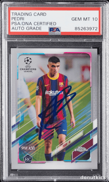 2020-21 Topps Chrome UEFA Champions League Rookie Card(RC)