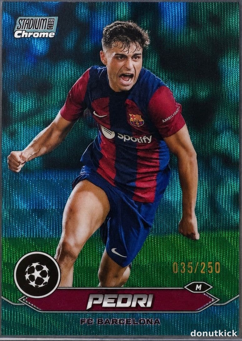 2023-24 Topps Stadium Club Chrome UEFA Club Competitions Base Parallel